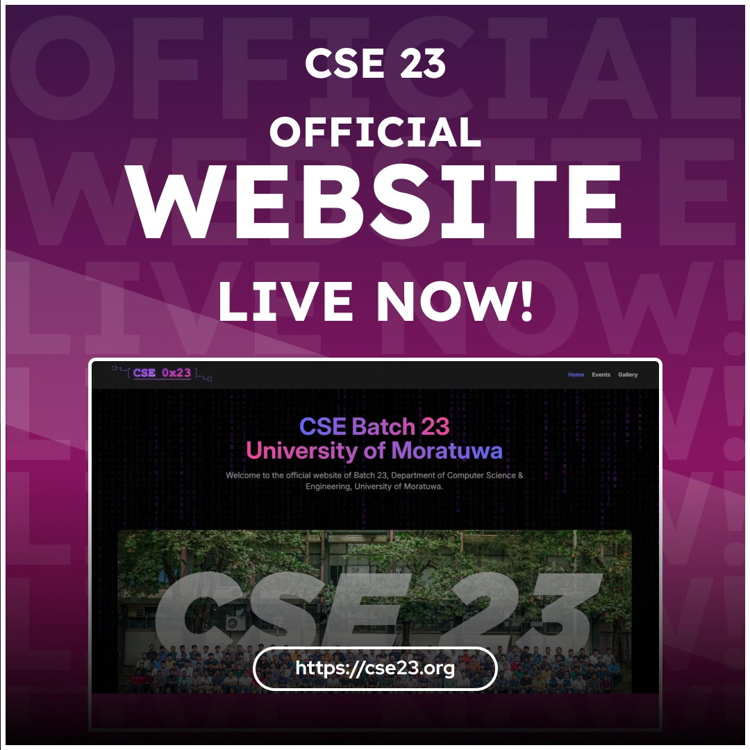 Dept. of CSE (UOM) - Image 5